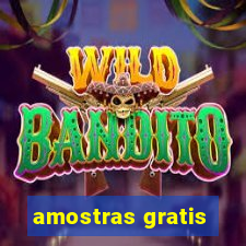 amostras gratis